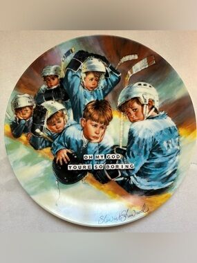 Heated Rivalry Decorative Plate | Booktok Fan Gift